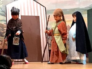 「馬小屋でよかったら」「お願いします」